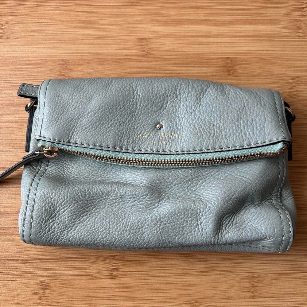 Kate Spade Mint Green crossbody purse